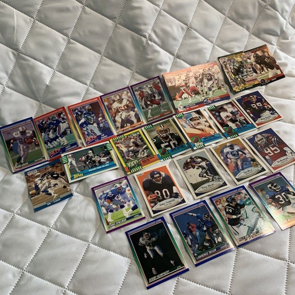 1990NFL Topps, Score, Fleer90, etcFootball Card Lot 25 cards great condition🏈🔥 - Picture 12 of 12